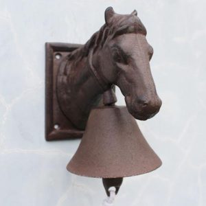 Brown Horse Head Bell 1