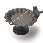 Cast Iron Bird Feeder Garden Stand Birdbath 02