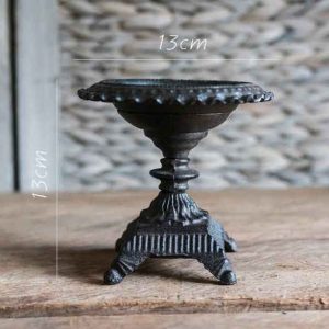 Cast Iron Candle Holder (Large) 1