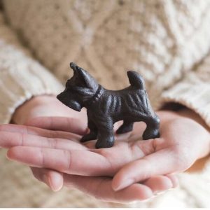 Cast Iron Dog Ornament Paper Weight 2