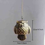 Cast Iron Owl Wind Chime 03