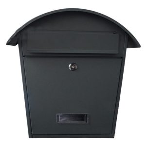 Cottage Style Mailbox Gray 01