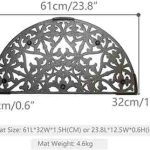 Half Round Cast Iron Doormat 4