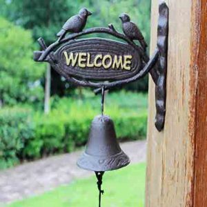 Iron Welcome Dinner Bell 1