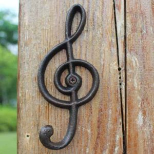 Music Note Wall Hook 01