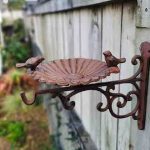 Rustic Brown Two Birds Bath Bracket 1