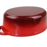 28cm oval enamel pot 05 TM
