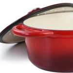 28cm oval enamel pot 07 WS