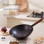 32cm round bottom wok 03