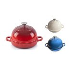 Enamel Bread Pan Blue Red White WS
