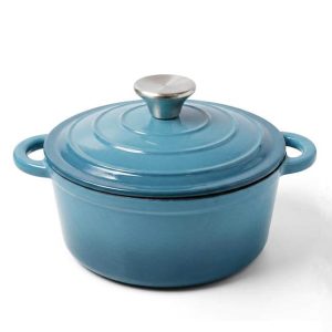 Enameled Pot Blue 01 WS