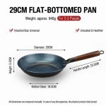 carbon steel frying pan 29cm 3