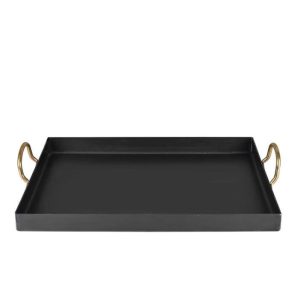 carbon steel rectangle frying pan plate 2