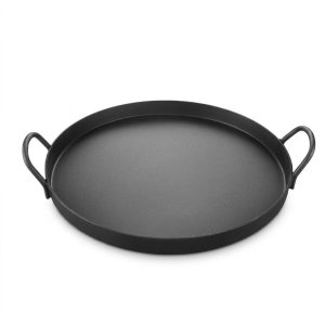 carbon steel round frying pan plate main