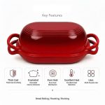 Enamel Bread Pan EBP01 03 WS