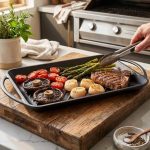 cast iron rectangle pan 6 WS